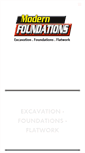 Mobile Screenshot of modernfoundations.com